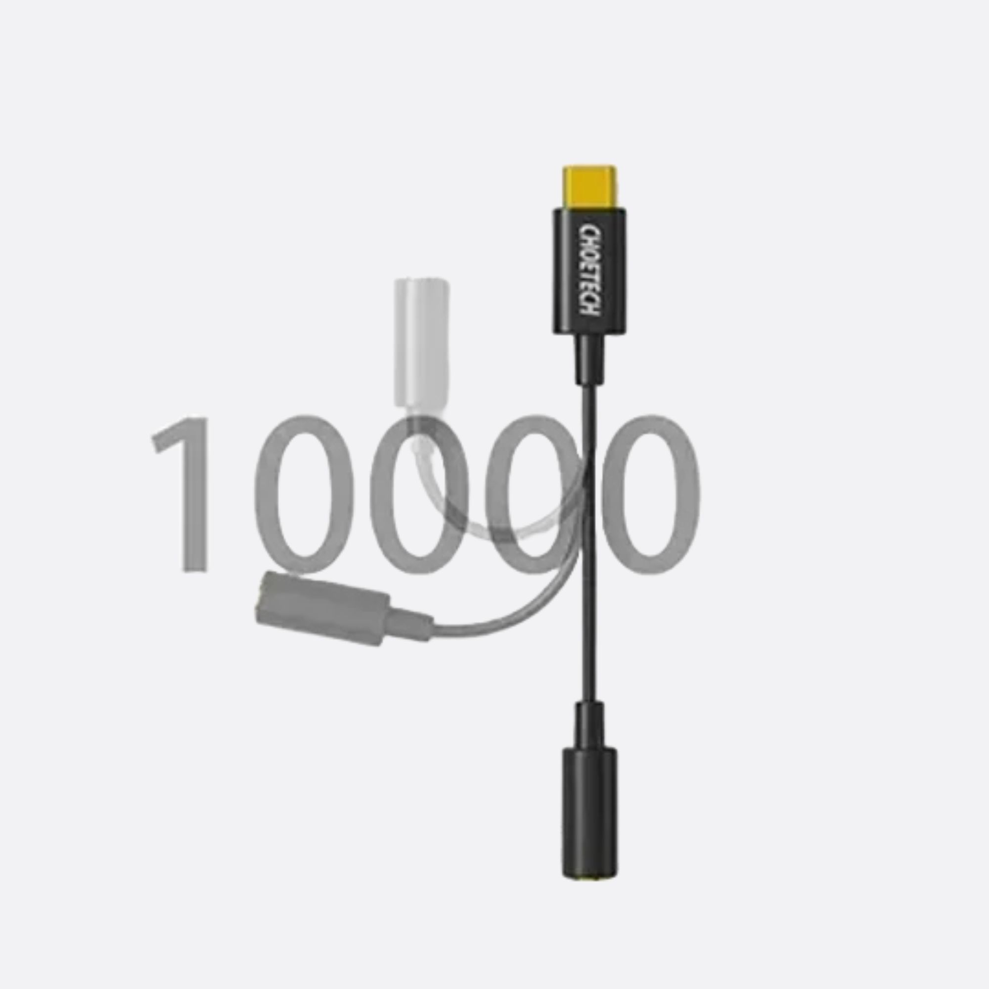 USB-C til DC Jack 3.5mm Lydstik